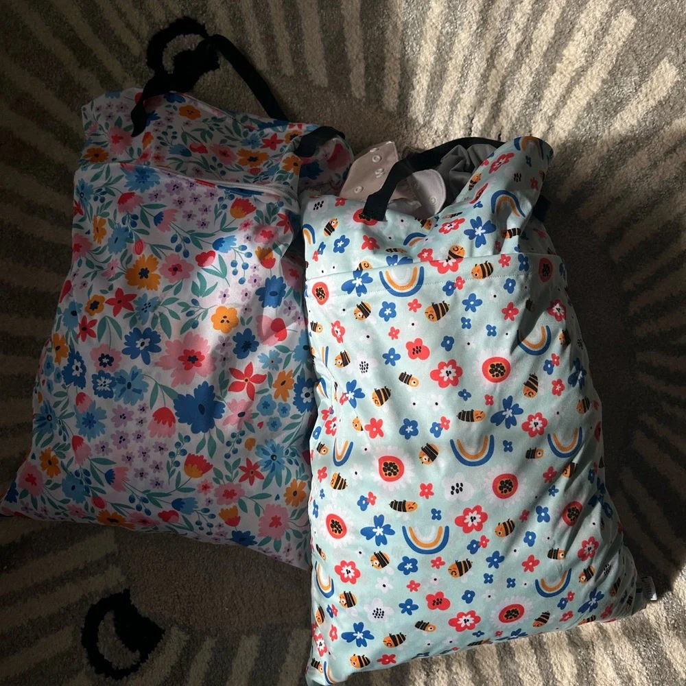 Assorted Kids Diaper Covers - Pink, Cream, Blue Floral